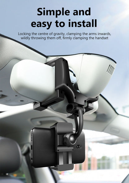 Phone Holder for Rearview Mirror