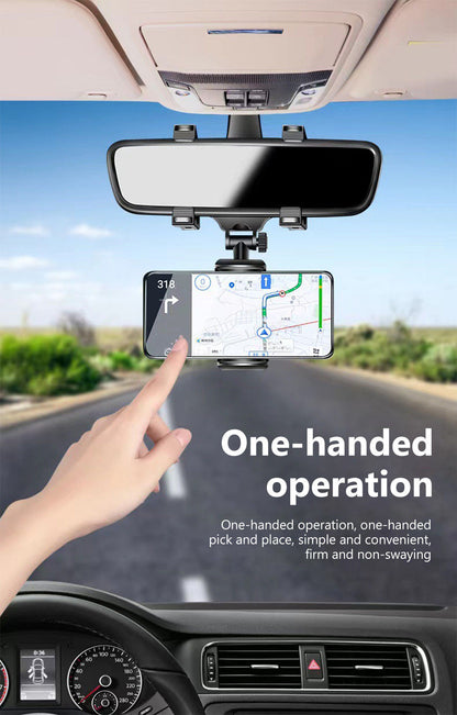 Phone Holder for Rearview Mirror