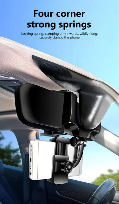 Phone Holder for Rearview Mirror