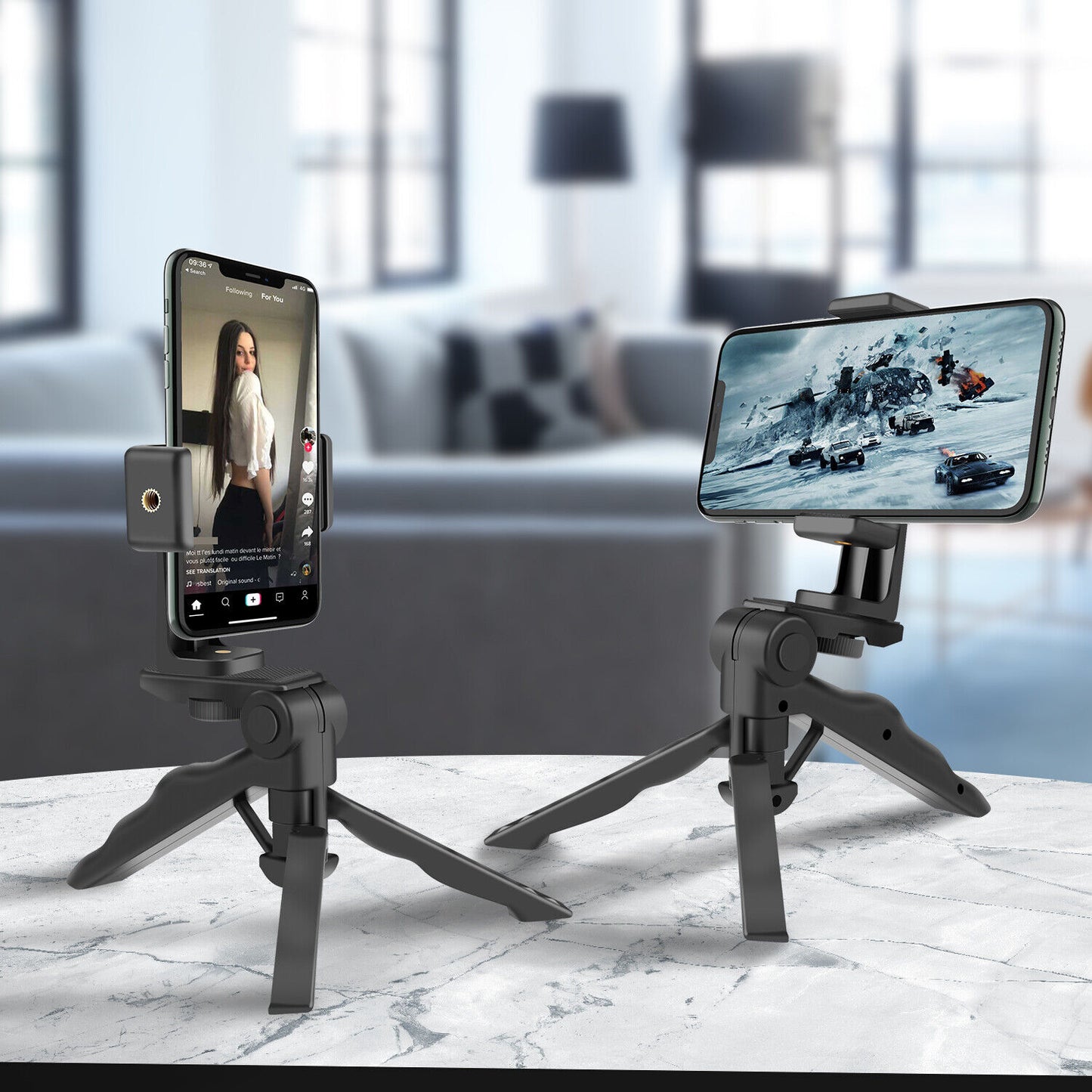Vlogging & Desktop Mobile Tripod Stand